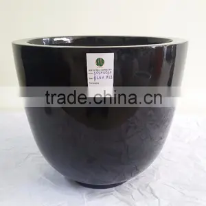 GARDEN DECORATION FIBERGLASS FLOWER POTS AND PLANTING thumbnail-1