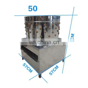 Automatic Poultry Plucker Processing 3-5pcs Chicken/chicken Feather Plucking Machine Price thumbnail-5