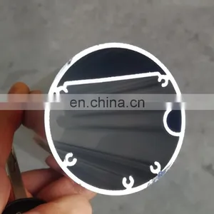 CNC Machining Extruded Aluminium Profiles , Anodized 6063-T5 LED Aluminum Profile thumbnail-6