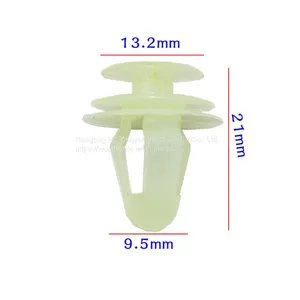 180pcs Plastic Rivet Fasteners, Yellow Automotive Nylon Fixed Parts thumbnail-3