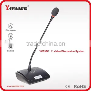 Conference Room Audio System Desktop Microphone Video Camera Auto Track System YC836 thumbnail-1