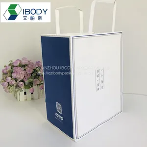 Promotional Kraft Paper Bag Custom Logo Printed Paper Packaging Shopping Gift Bags thumbnail-5
