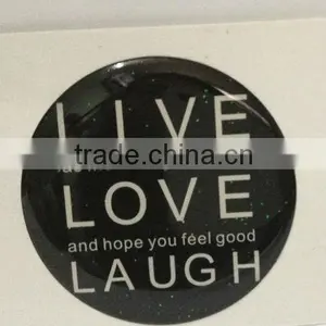 Custom Printing Strong Self Adhesive Epoxy Resin Dome Epoxy Stickers thumbnail-1