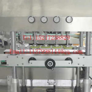 Factory Price Automatic High Speed Capping Machine for Glass Jar Eight Wheel Rotation Straight Linear Capping Machine thumbnail-3