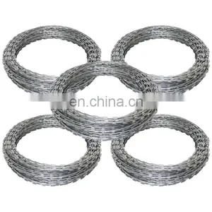 Barbed Razor Wire/ Stainless Steel Razor Barbed Wire/ Razor Wire Mesh thumbnail-3