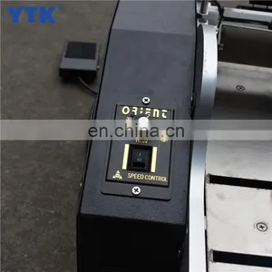 Hot Sell Semi Automatic Composite Paper Tube Honey Jar Beer Wine Bottle Sticker Cold Wet Glue Labeling Machine thumbnail-5