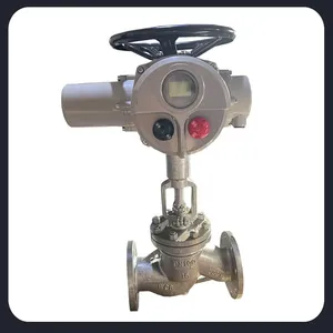 Industrial Bus Type Electric Actuator J941H-16C DN100 Carbon Steel Globe Valve Actuator thumbnail-2
