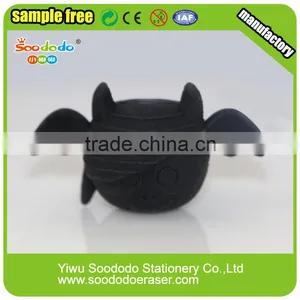 Halloween Rubber Funny Promotional Cheap Pencil Eraser thumbnail-5