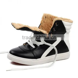C89196A HIGH QUALITY FASHION LEATHER MEN WINTER BOOTS thumbnail-1