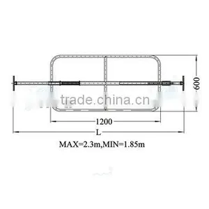 04199 Support Cargo Bar Adjustable Cargo Bar With Net thumbnail-2