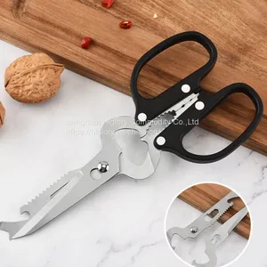 Multipurpose Scissors Premium Stainless Steel Heavy Duty Kitchen Scissors  Meat Fish Chicken Scissor thumbnail-5