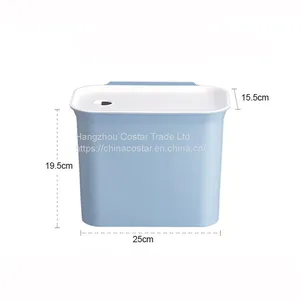 Plastic Hanging Trash Can Waste Bin for Cupboard Recycling Garbage Container thumbnail-5