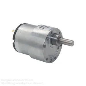 37mm 12v 24v Electric Motor With Reduction Gear dc Gear Motor thumbnail-4
