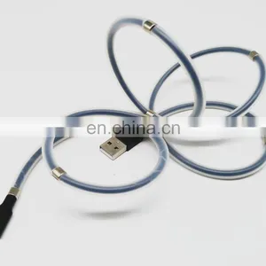 Silicon Magnetic Suction Mobile Phone Data Cable USB Silicon Magnetic Charging Cable for Iphon for Type C for Android thumbnail-5