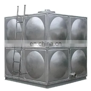 On Sale Premium Quality Hot Selling Stainless Steel Large Storage Water Tank thumbnail-1