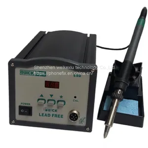 Quick 205 High Power Lead-Free Soldering Station With 150W Automatic Hot Air Gun thumbnail-1