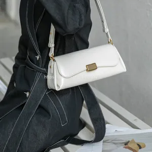 Female Classic Retro Leather Small Square Bag Single Shoulder Underarm Bag thumbnail-4
