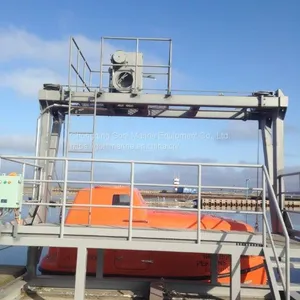 SOLAS Approved 55 Persons Platform Totally Enclosed Lifeboat TEMPSC thumbnail-1