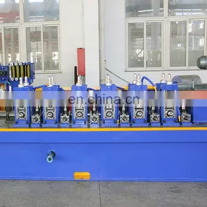 Nanyang Manufacturers Factory Wholesale Carbon Steel Tube Mill Line ERW Pipe Making Machine thumbnail-4