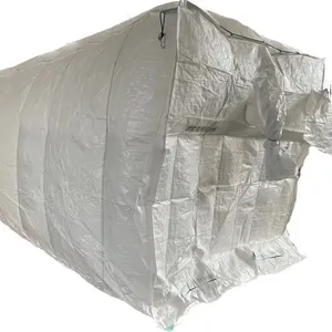 800kgs PP Baffle Bulk Bag FIBC Top Spout Jumbo Bag 1200kgs Super Sack 1.5ton Big Bag thumbnail-1