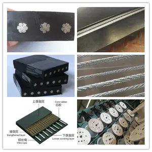 Rubber Conveyor Belt/Heavy Duty Steel Cord Rubber Conveyor Belt St630-St2500 thumbnail-3