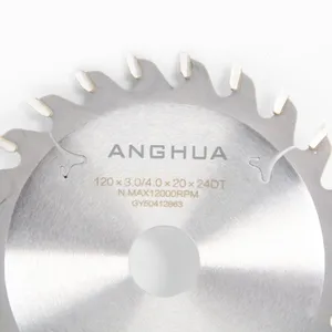 TCT Saw Blade 120mm Customized Carbide Tipped Industrial Wood Cutting Hot Sale OEM thumbnail-1