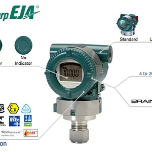 Yokogawa EJX Series 4-20mA Absolute Pressure Transmitter EJX510A and EJX530A EJA530E In-Line Mount Gauge Pressure Transmitter thumbnail-3