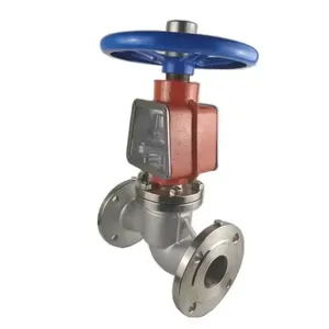 Hot Sale YJ41W Oxygen Globe Valve Oil Prohibition Oxygen Globe Valve Stainless Steel Flange Oxygen Globe Valve thumbnail-3