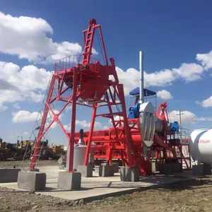 10tons Per Hour Capacity Mobile Asphalt Mixer Plant QCQ10 thumbnail-5