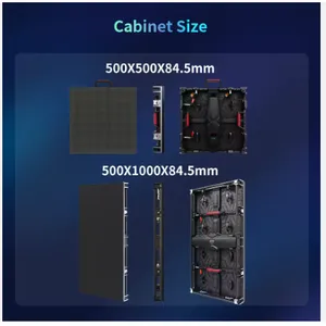 Discounted New Outdoor Rental LED Display Screen P3.91 500x1000mm Backlit Video Wall thumbnail-3