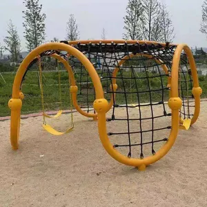 Large Outdoor Children's Climbing Net and Rope Facilities, Expansion Training Amusement Equipment for Scenic Spots and Squares, Non-standard Customization thumbnail-3