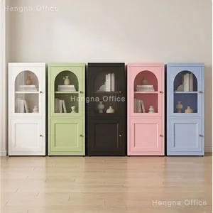 Wholesale Steel Sideboard for Brisbane Importers — Tempered Glass, Flat Pack KD, OEM Colours thumbnail-5
