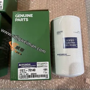 Hyundai Excavator Parts Genuine 11E1-70140 FILTER-OIL for R210LC7 R210LC3 R220-9S R225-7 R330LC9S R300LC9S in Stock thumbnail-3