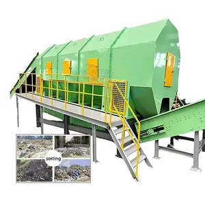Large Scale Post War Construction Waste Municipal Solid Waste Household Waste Drum Screening Machine thumbnail-1