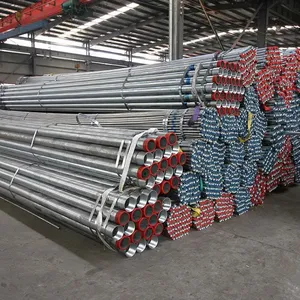 ASTM A53 Grade B Hot Dipped Galvanized Steel Pipe HDG GI Pipe For Water Gas Pipeline Construction Scaffolding thumbnail-4