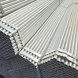 Galvanized Round Tube: ERW Welded, Multiple Sizes, Factory Direct Supply thumbnail-1