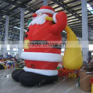 2014 Giant Outdoor Santa Clause Inflatable Advertising thumbnail-1