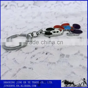 Custom Mickey Mouse Cartoon Metal Keychains thumbnail-3