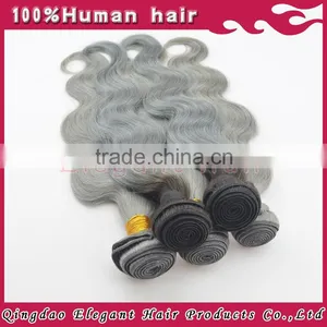 2015 Hot Sell Christmas Cheap Indian Virgin Human Ombre Hair With High Quality thumbnail-1