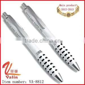 Fashion White Corporate Pens With Logo thumbnail-1