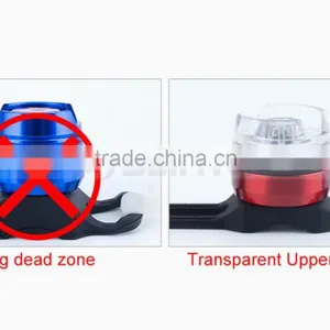 20LM 360 Degree Visual Angle Silicone LED Second Generation Bike Diamond Light thumbnail-3
