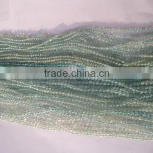 Aquamarine Round Beads thumbnail-3