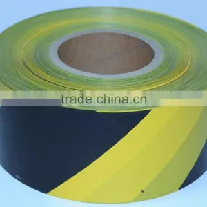 Yellow and Black Single Side Printing Warning Tape NLYW3-70-200 thumbnail-2