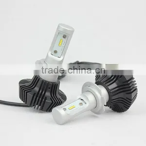DC12-24v g7 Car Led Headlamp 30W per Bulb H7 Powerful 4000LM Fanless Led Headlamp thumbnail-4