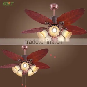 Outdoor Use Leaf Blades Ceiling Fan With Remote thumbnail-1