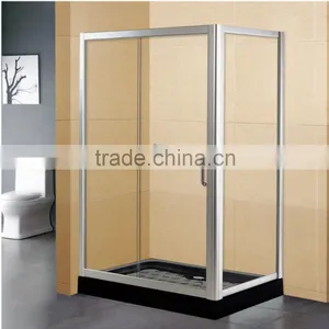 Frameless Square Fashionable Tempered Glass Shower Room thumbnail-5