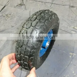 Garden Cart Rubber Wheel 4.10/3.50-4 Rubber Tire 3.50-4 thumbnail-1