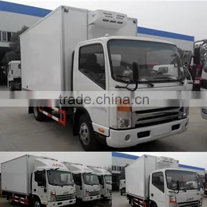 Diesel Refrigerated Truck Box Refrigerated Van Truck thumbnail-1