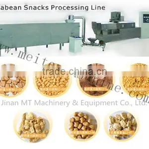 1.Automatic High Textured Extruded Soya Nuggets Making Machinery thumbnail-4