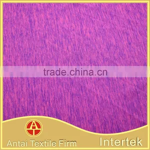 Weft Knitted Poly Nylon Spandex Composite Yarn Dye Look Fabric thumbnail-3
